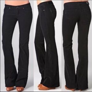SOLD Paige Bentley Black Corduroy Velvet Jeans 27